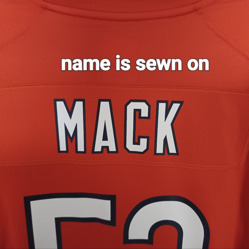 Khalil Mack NFL Jersey On Field Chicago Bears Nike large men's - Picture 5 of 11